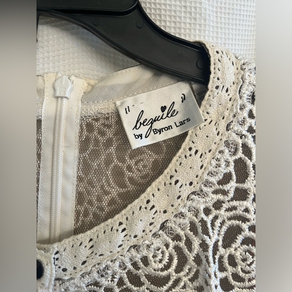 Byron Lars Sheath Lace Slimming Designer Dress size 2 Regular - Picture 6 of 13